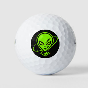 Balle de golf Chance Alien Vert