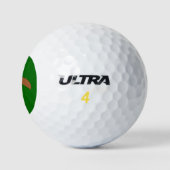 Balle de golf Christmas Robin (Logo)