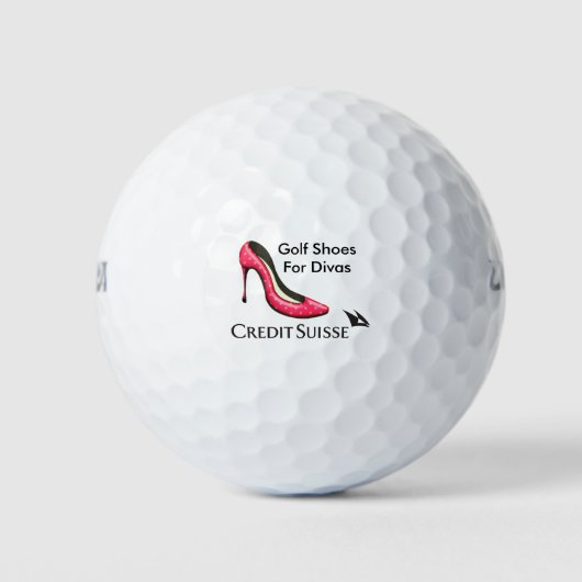 Balle de Golf Crédit Suisse (Devant)