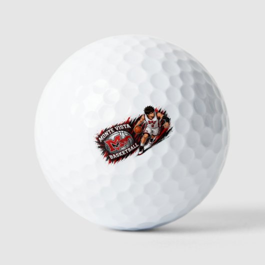 Balle de golf de basketball Monte Vista – Sports p (Recto)