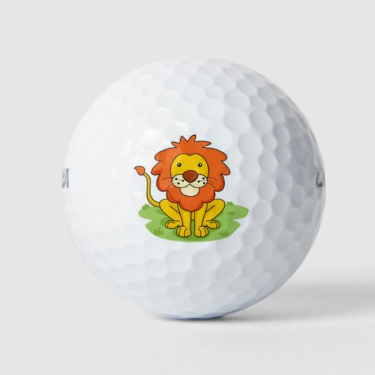 balle de golf de lion (Devant)