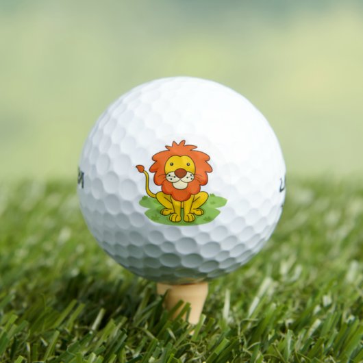 balle de golf de lion (T-shirt Insitu)