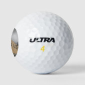 Balle de golf de Noël de Morris Ranch Fredericksbu (Logo)