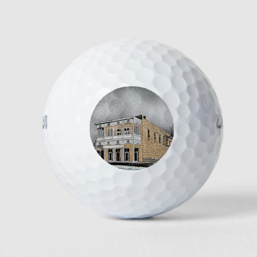Balle de golf de Noël de Morris Ranch Fredericksbu (Devant)