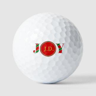 Balle de golf de Noël GOLFMAS personnalisée avec j