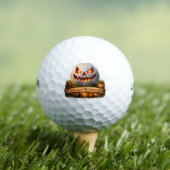balle de golf drôle d'Halloween (T-shirt Insitu)