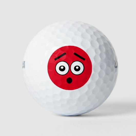 Balle de Golf Drôle - Oh Non (Devant)