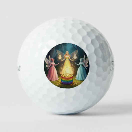 Balle de golf Fairy Winner Spark A3 (Recto)