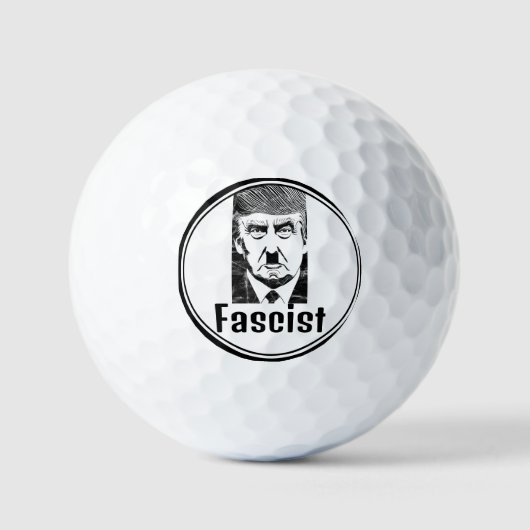 Balle de golf fasciste Trump (Recto)