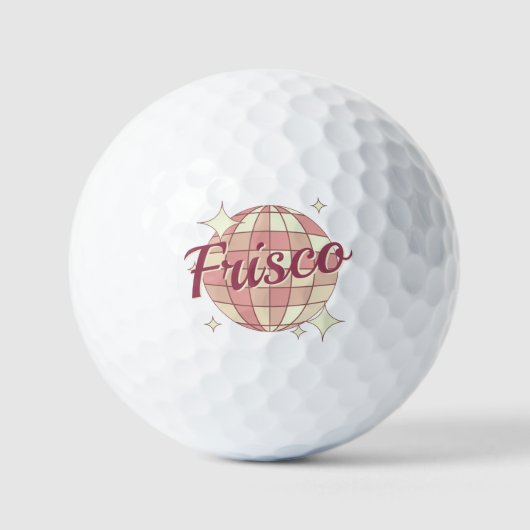 Balle de golf Frisco Texas golfball (Recto)