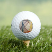 Balle de golf géométrique Abstraite (T-shirt Insitu)