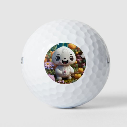 Balle de golf haute performance révolutionnaire (Devant)