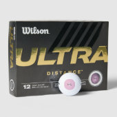 BALLE DE GOLF INITIALE PERSONNALISÉE (Emballage)