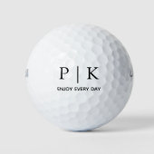 Balle de golf Modern Monogram Wilson Ultra Distanc (Devant)