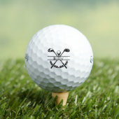 Balle de golf personnalisée avec nom (T-shirt Insitu)