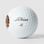 Balle de golf personnalisée avec photo, cadeau pou (Logo)