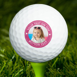 Balle de Golf Personnalisée avec Photo, Couleur et