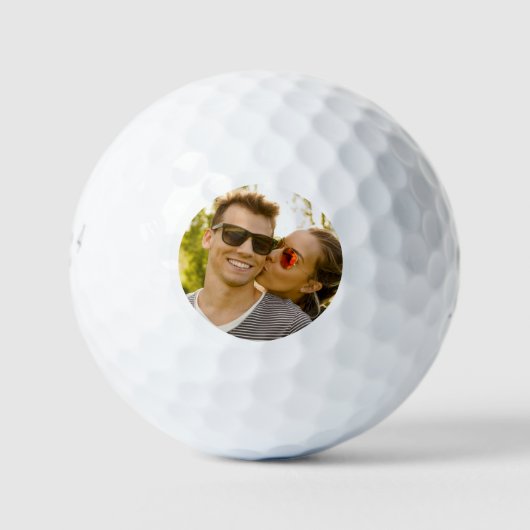 Balle de Golf Photo Simple (Devant)