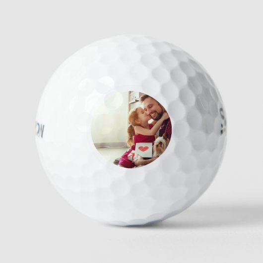 Balle de Golf Photo Simple (Recto)