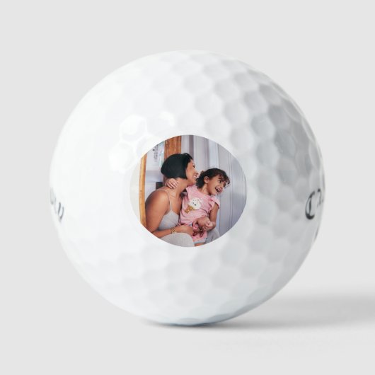 Balle de Golf Photo Simple (Recto)