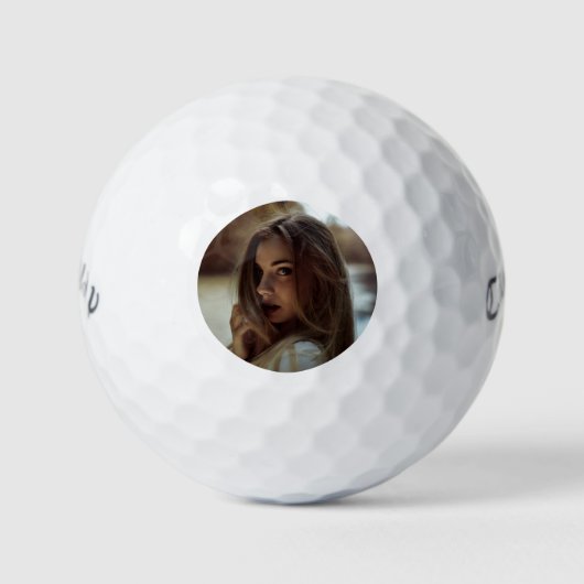 Balle de Golf Photo Simple (Devant)