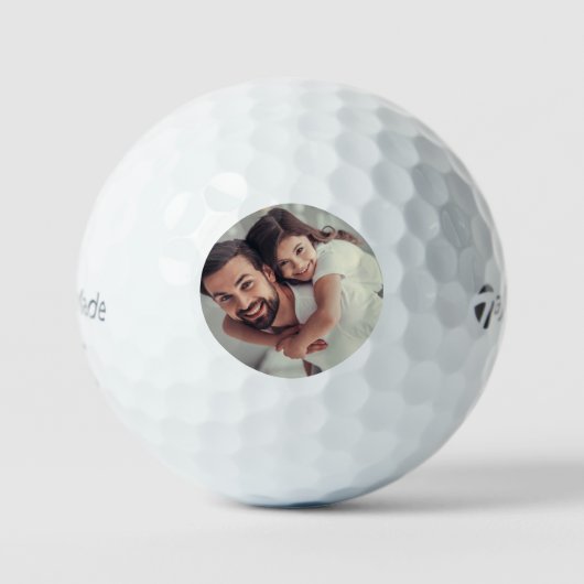 Balle de Golf Photo Simple (Recto)