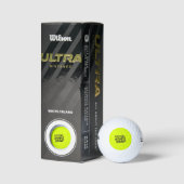 Balle de golf Vanta Venus Wilson 3-pack (Emballage)
