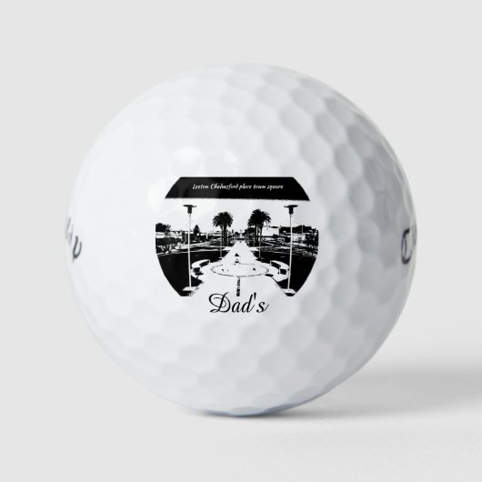 Balle de golf Warbird sur mesure (Devant)