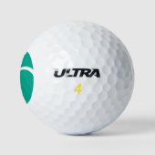 Balle de golf Wilson avec le drapeau d'Ottawa, Can (Logo)