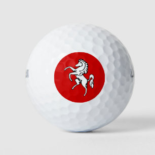 Balle de golf Wilson avec le drapeau du Kent, Angl