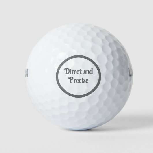 BALLE DE GOLF WILSON ULTRA DISTANCE (Devant)