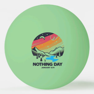 Balle De Ping Pong 16 janvier - Jour de rien