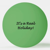 Balle De Ping Pong 18 janvier - Thesaurus Day (Dos)