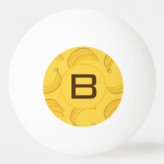Balle de ping pong à la banane (Devant)