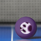 Balle De Ping Pong À l'ombre de la couleur Violet (Filet)