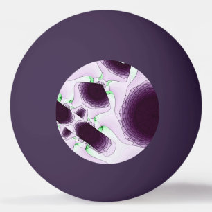 Balle De Ping Pong À l'ombre de la couleur Violet