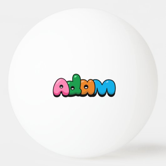 Balle De Ping Pong Adam (Devant)