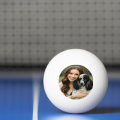 Balle De Ping Pong Add Poddle Photo Personalize Customize (Filet)