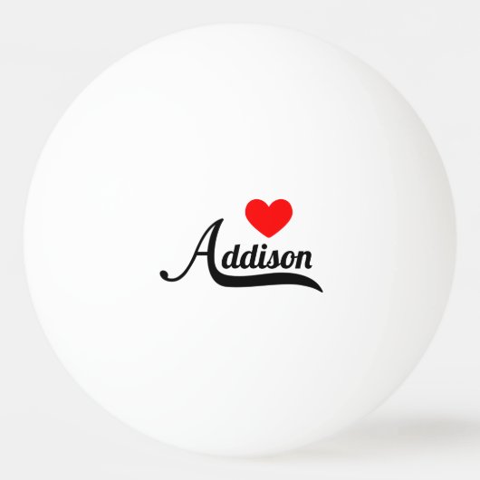 Balle De Ping Pong Addison (Devant)