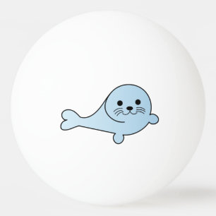 Balle De Ping Pong Adorable Baby Seal