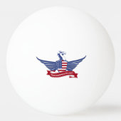 Balle De Ping Pong aigle américain (Dos)