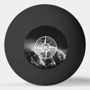 Balle De Ping Pong Aigle de compas monographie montagnes dramatiques