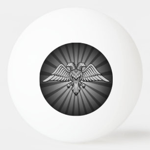 Balle De Ping Pong Aigle gris à deux têtes