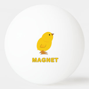 Balle De Ping Pong Aimant de poussin