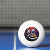 Balle De Ping Pong Aimant en pierre. (Filet)