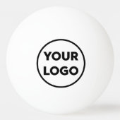 Balle De Ping Pong Ajoutez un logo de votre entreprise (Devant)