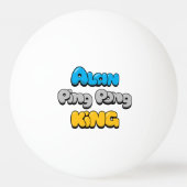 Balle De Ping Pong Alan Ping Pong King (Devant)