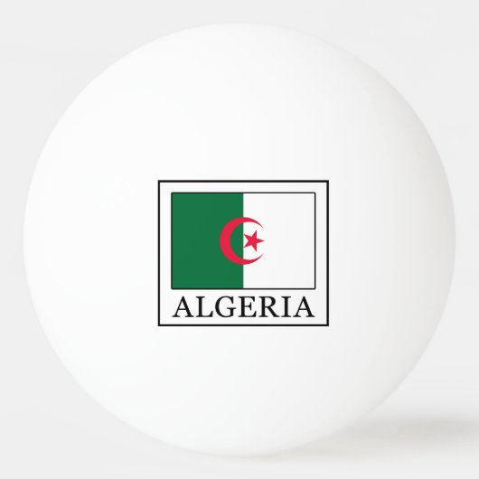 Balle De Ping Pong Algérie (Devant)