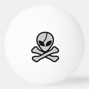Balle De Ping Pong Alien Pirate