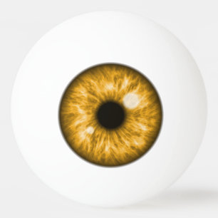 Balle De Ping Pong Amber Eye Drôle Ping Pong Ball